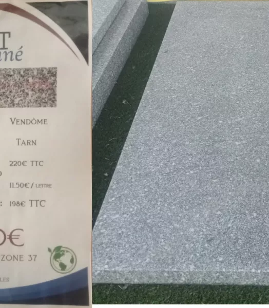 Monument Dalle simple